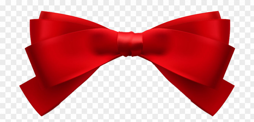Red Ribbon Knot Bow Tie Shoelace PNG