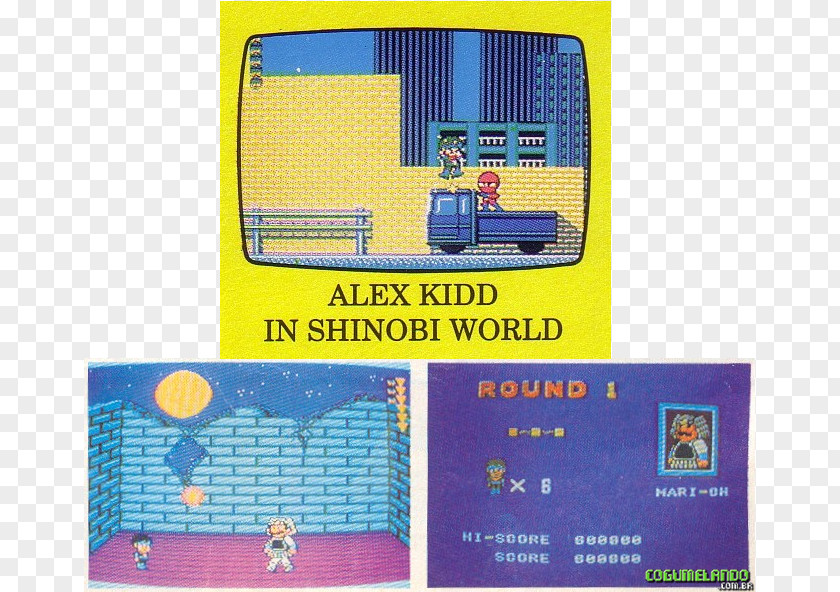 Alex Kidd In Shinobi World Mario Video Game Protagonist PNG