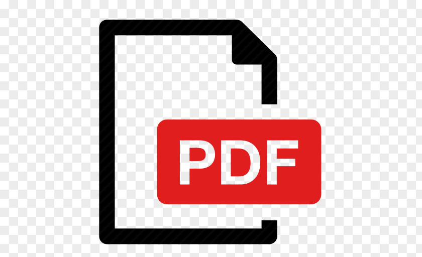 PDF Black & White Clip Art PNG