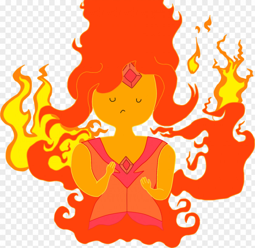 Flame Princess Character Fiction Clip Art PNG