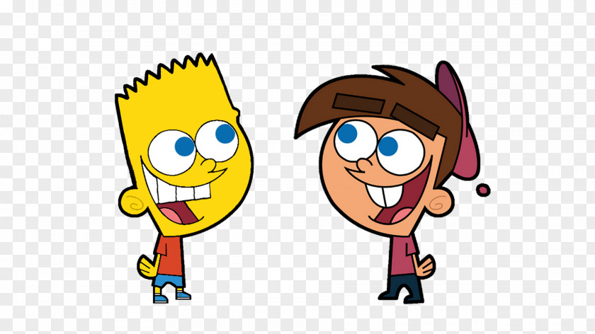Bart Simpson Timmy Turner Tiimmy Animated Cartoon PNG