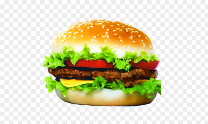 Beef Veggie Burger Hamburger Patty Cheeseburger Fast Food PNG