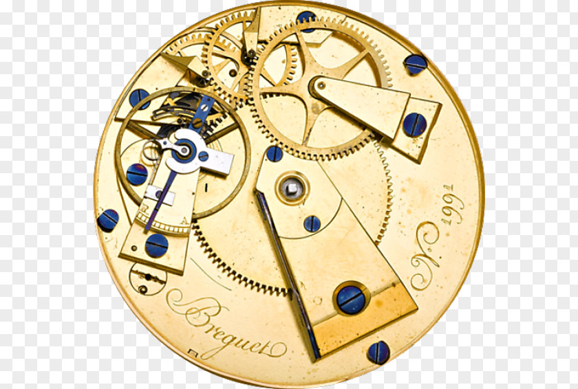 Gold Pocket Watch Breguet-Spirale Vacheron Constantin PNG