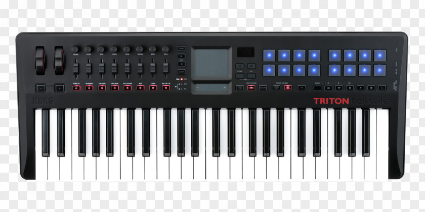 Keyboard Sound Synthesizers Korg Triton MIDI Controllers PNG