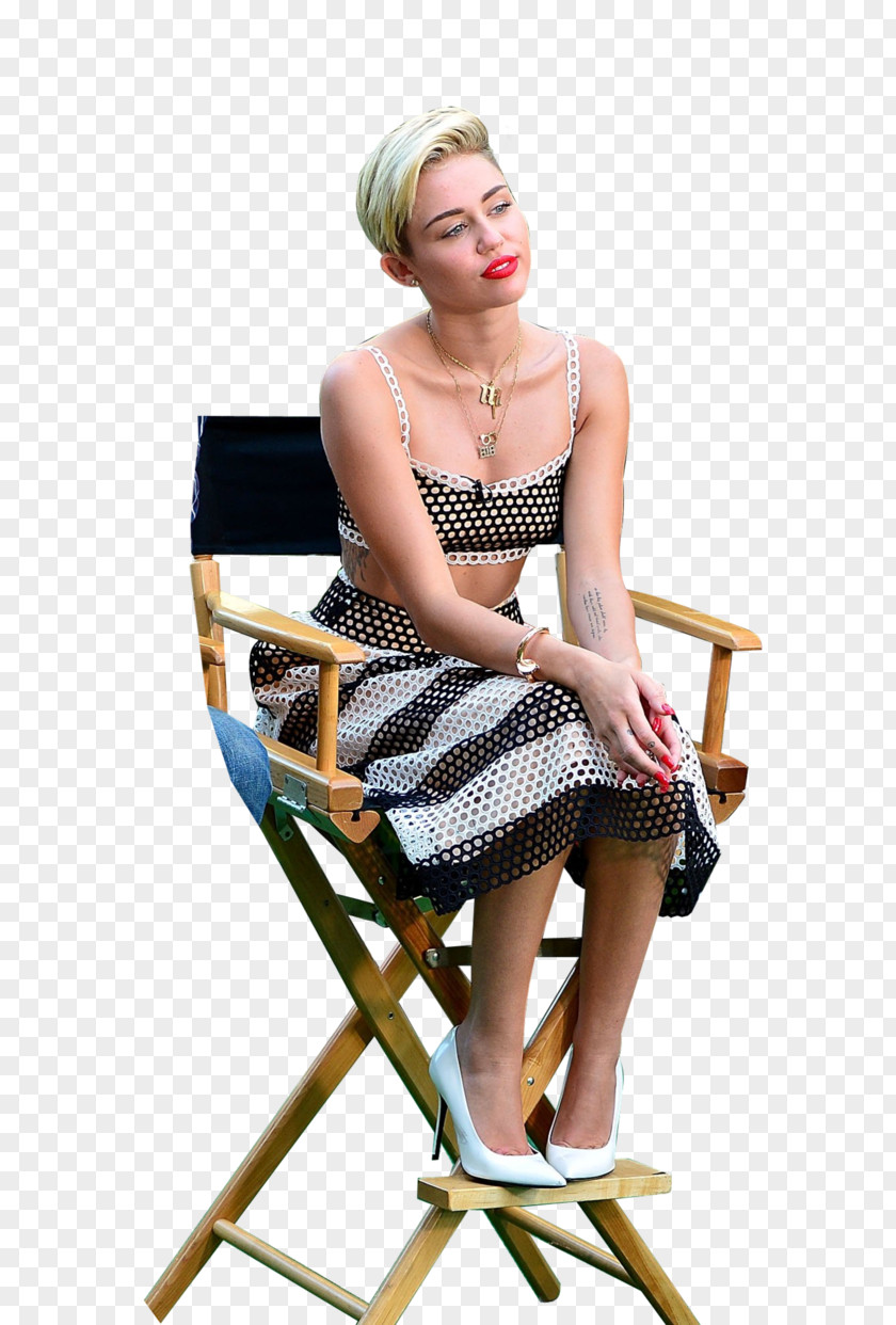Miley Cyrus Bangerz Chair PNG