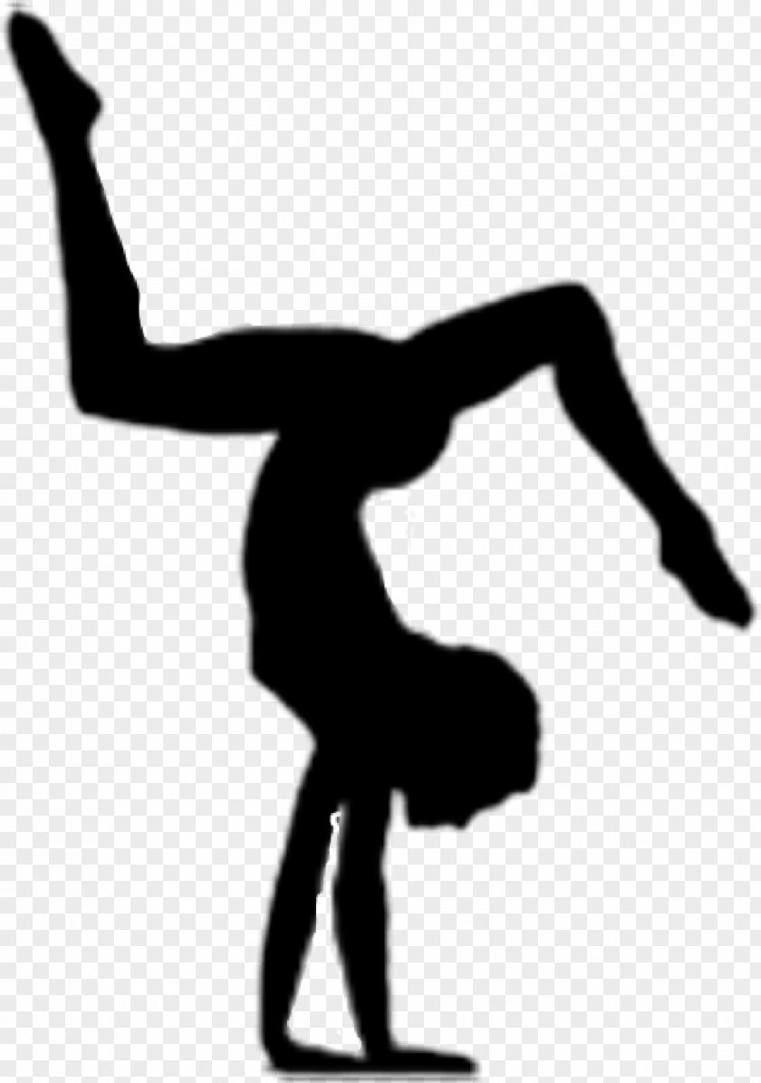Gymnastics Artistic Clip Art Handstand Silhouette PNG