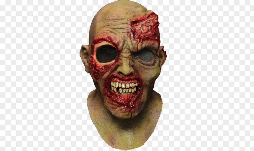 Scary Eye Latex Mask Halloween Costume Party PNG