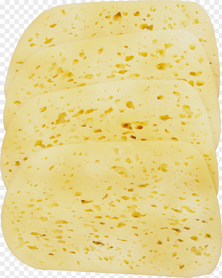 Yellow Cheese Watercolor Background PNG