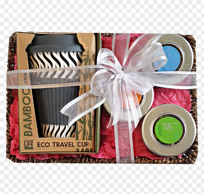 Bamboo Teacup Food Gift Baskets Hamper Rectangle PNG