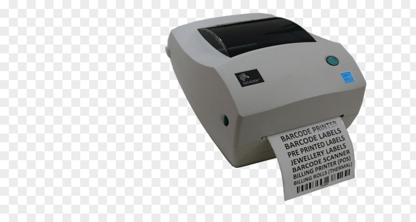 Barcode Printer Paper Label PNG