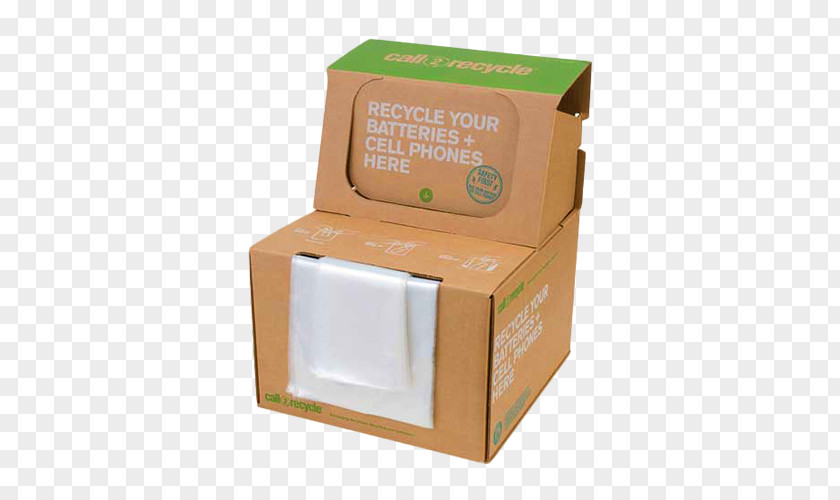 Box Battery Recycling Call2Recycle Container PNG