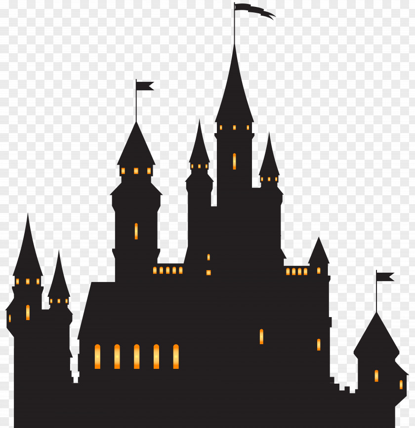 Castle Silhouette Clip Ar German Learning Amazon.com Reading Short Story PNG