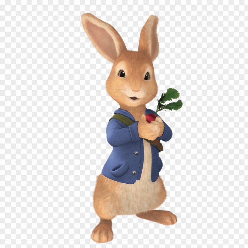 Peter Rabbit Holding Radish PNG Radish, brown bunny holding fruit illustration clipart PNG