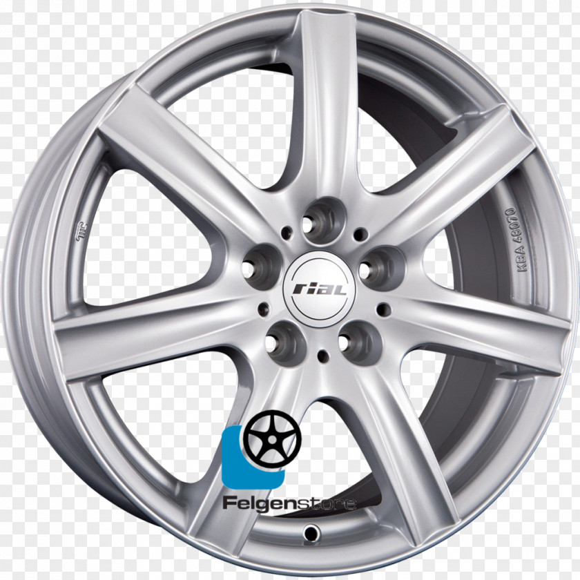 Rial Alloy Wheel Tire Rim Spoke PNG