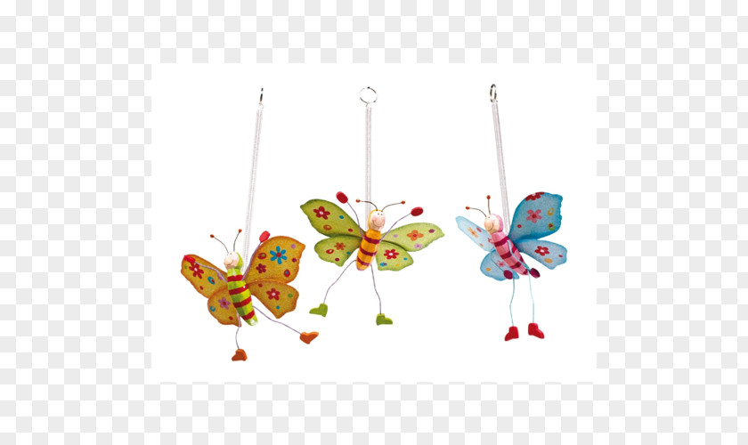 Butterfly Color Garden Einkaufskorb Julepynt PNG