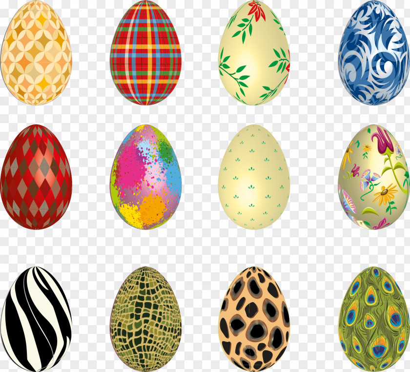 Color Art Egg Balls Easter Illustration PNG