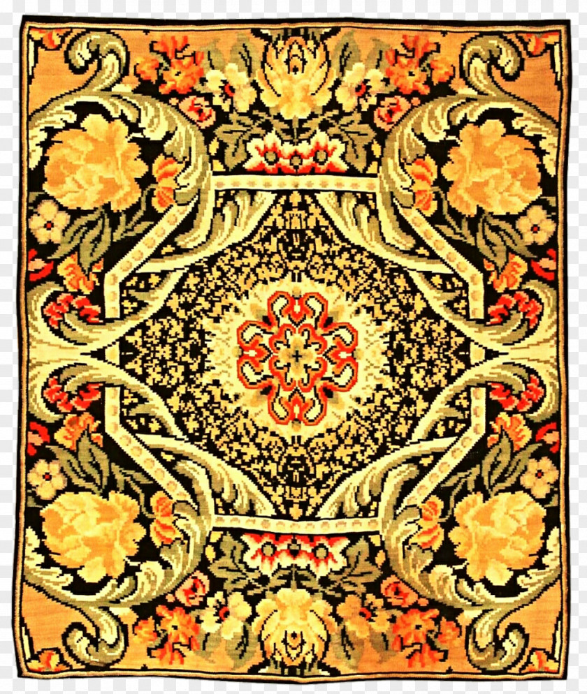 Rug Aubusson Persian Carpet Antique Oriental Rugs PNG