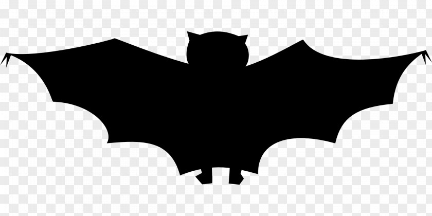 Animal Silhouettes Black Bat Clip Art PNG