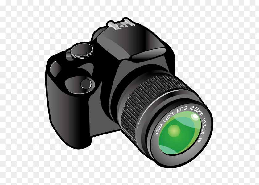 Vector SLR Camera Lens Photography Icon PNG