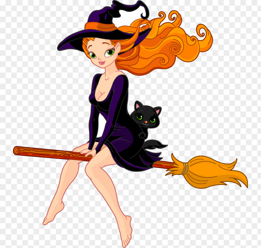 Witchcraft Broom Clip Art PNG