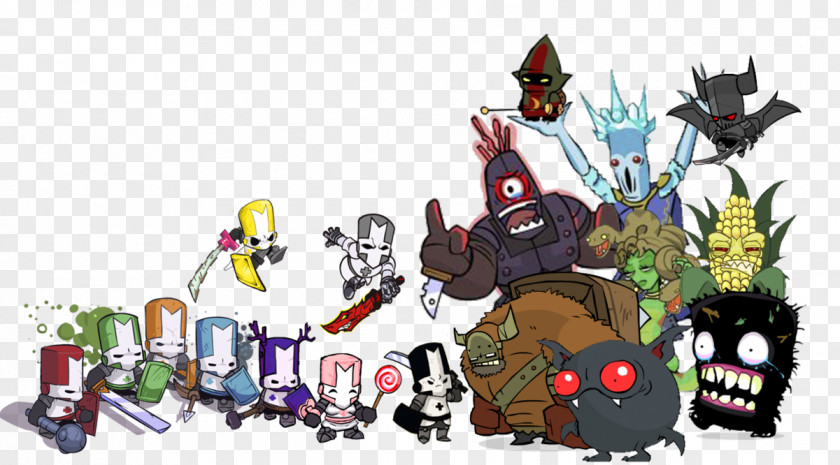 Abstract Characters Castle Crashers Display Resolution Video Game Download Desktop Wallpaper PNG