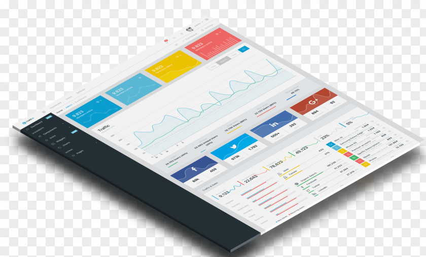 AngularJS Dashboard Templates React Vue.js JavaScript Bootstrap PNG