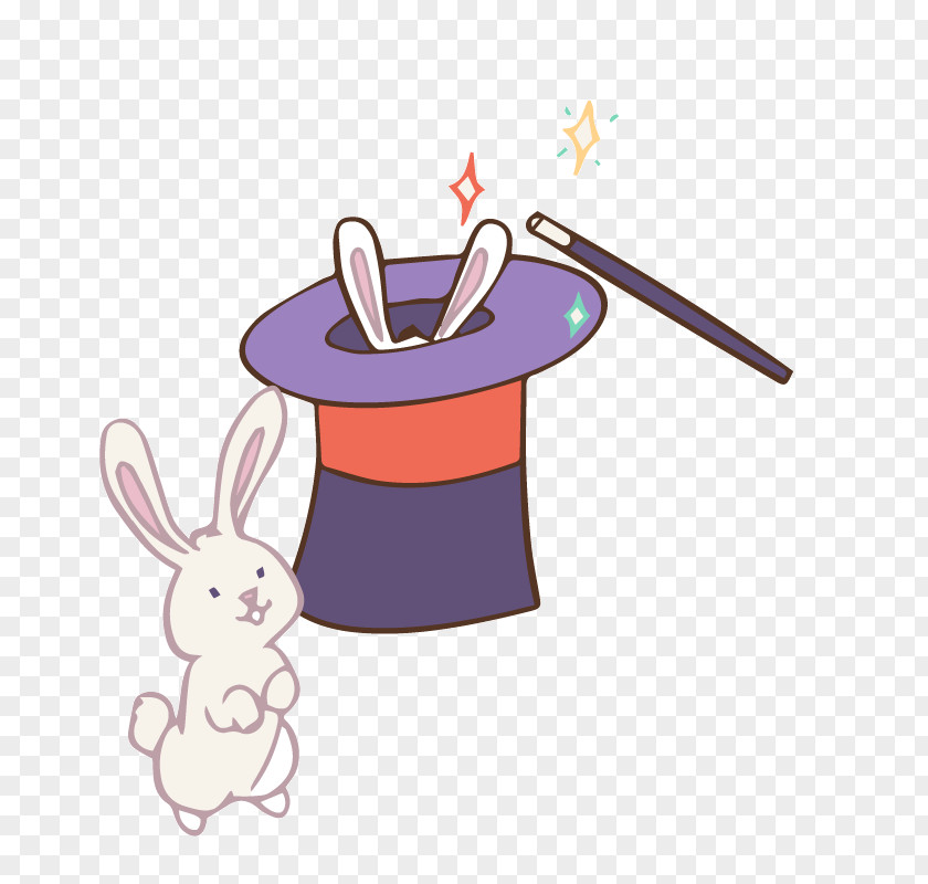 Circus Rabbit Magic Download Euclidean Vector PNG