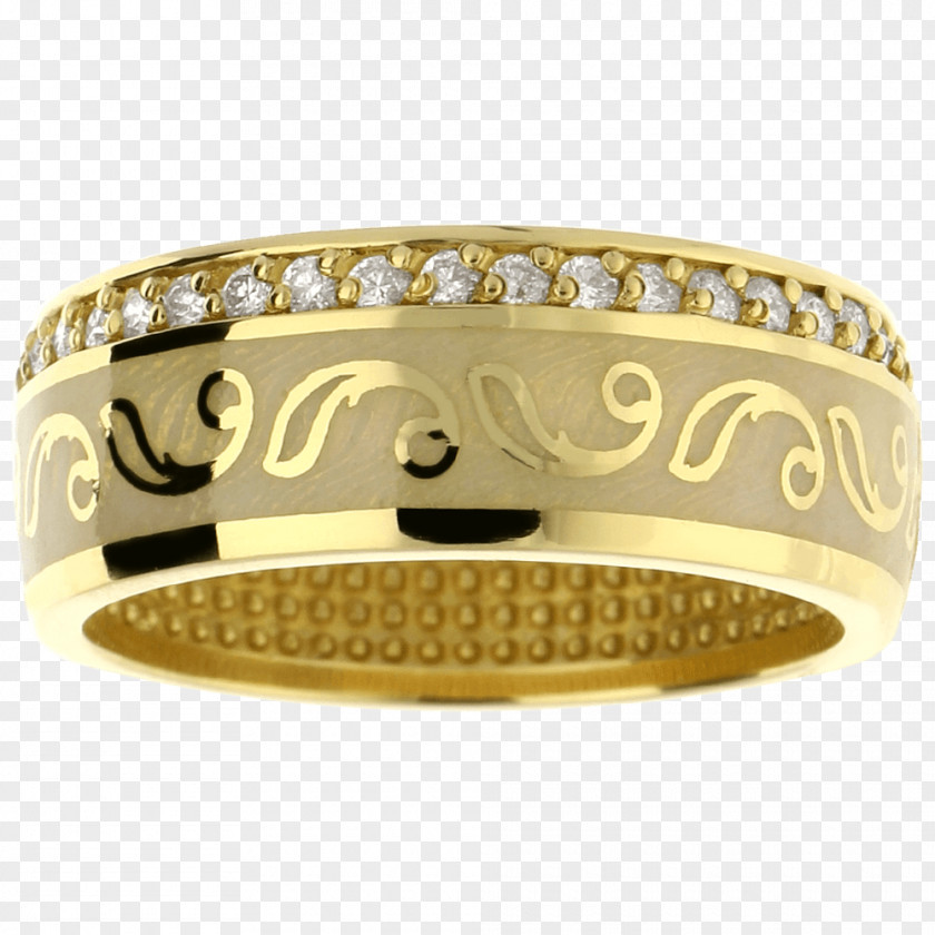 Gold Bangle Silver Wedding Ring Bling-bling PNG