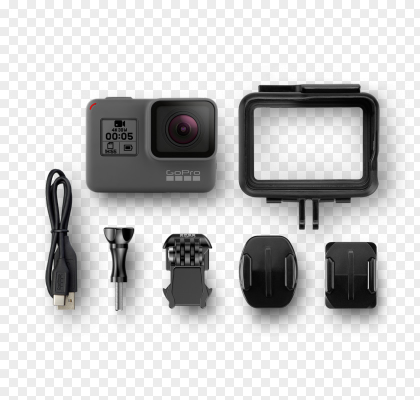 GoPro HERO5 Black 4K Resolution Action Camera PNG