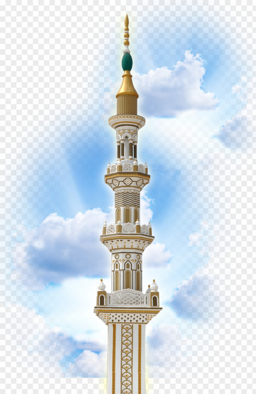 Madina Mosque Steeple Minaret Tower Place Of Worship PNG