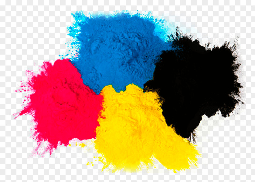 Printer Paper Color Printing CMYK Model Toner PNG