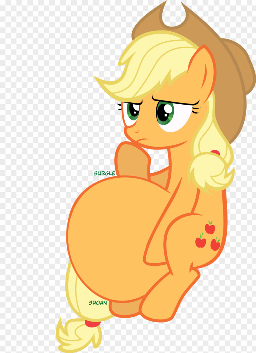 Apple Applejack Pony Rainbow Dash Fluttershy PNG