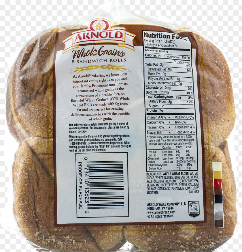 Bread Whole Grain Rye PNG