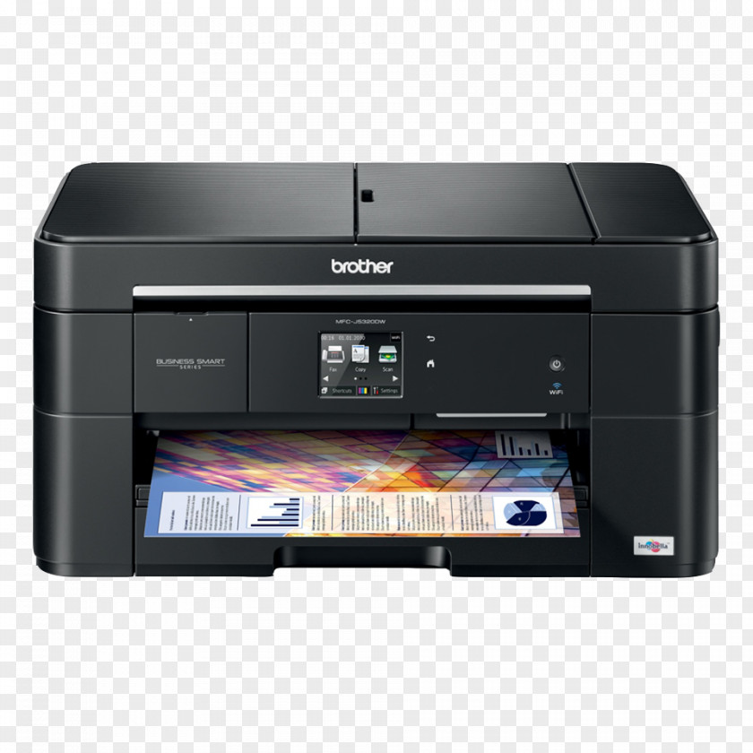 Brother Industries Inkjet Printing Multi-function Printer PNG