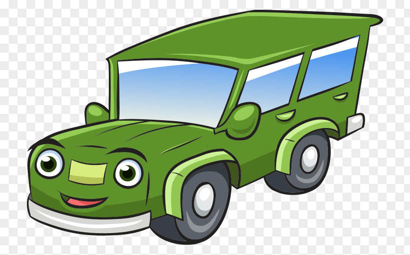 Car Cartoon PNG