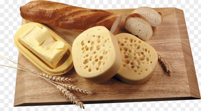 Cheese Milk Butter Food Bryndza PNG