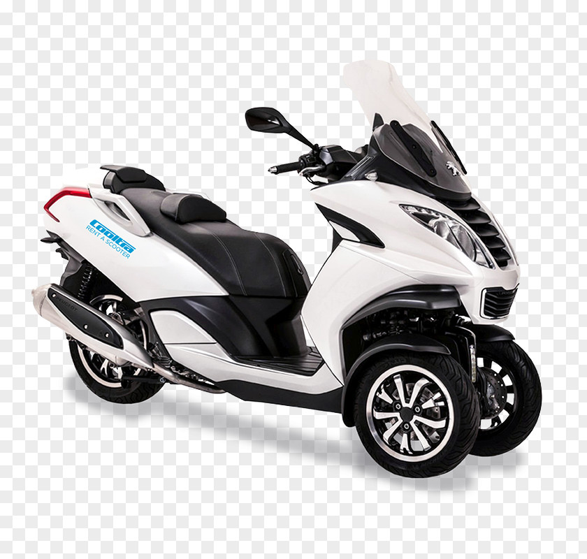 Scooter Peugeot Metropolis Car Three-wheeler PNG