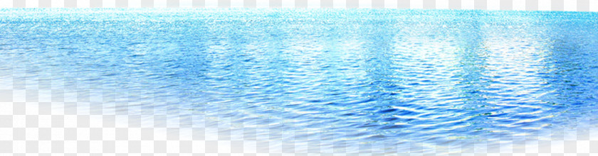 Sea Blue Sky Water Pattern PNG