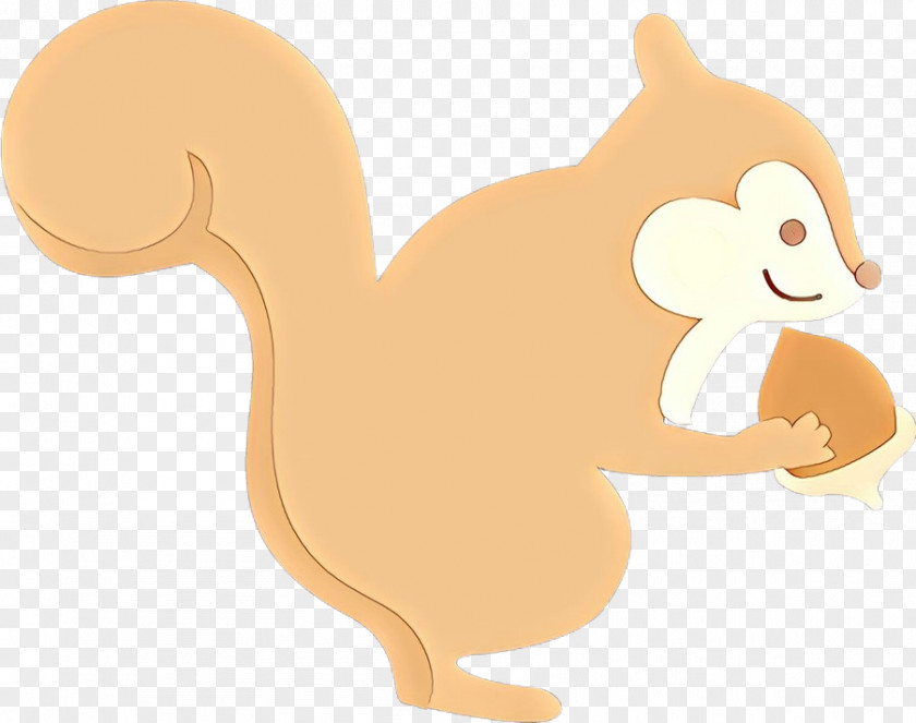 Squirrel Cartoon Animal Figure Tail Ear PNG