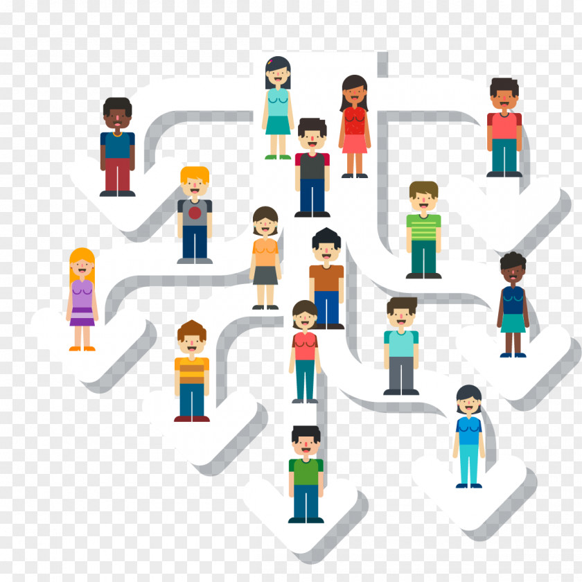 Vector Business People Euclidean Arrow PNG