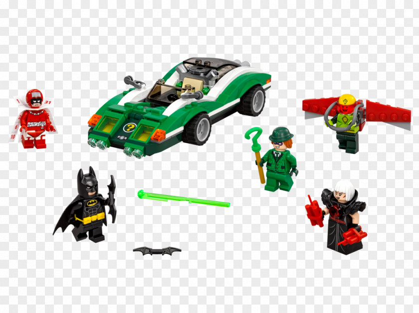 Batman Riddler LEGO 70903 THE BATMAN MOVIE The Riddle Racer Toy PNG