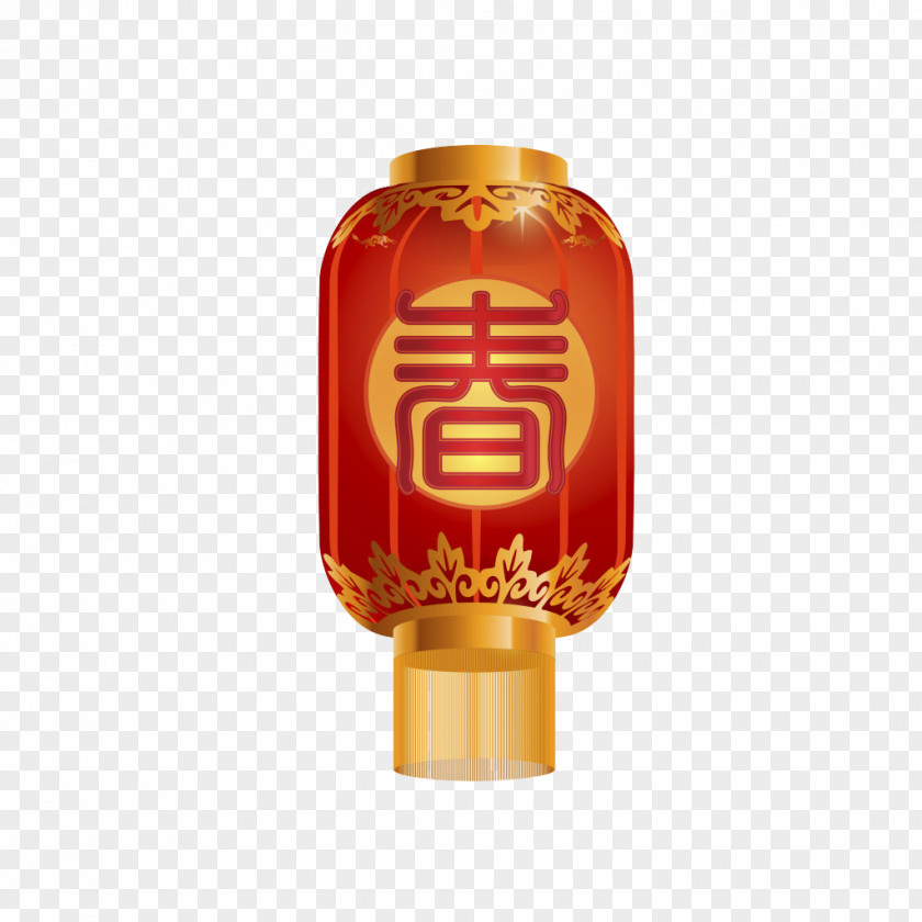 Chinese New Year Lantern Vector Material Firecracker PNG