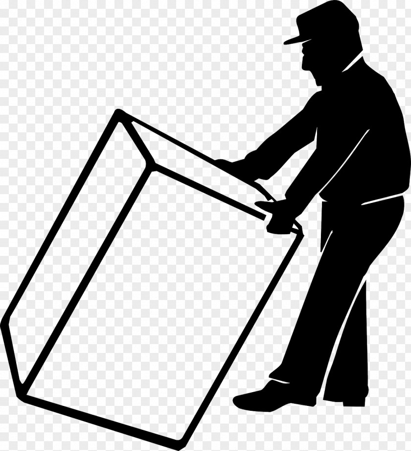 Courier Mover Relocation Clip Art PNG