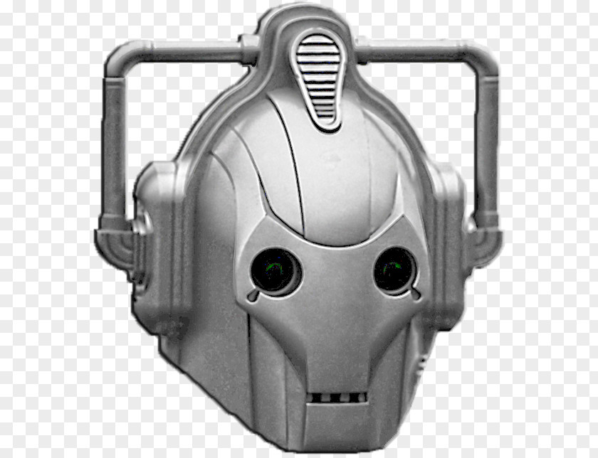 Doctor Head Cyberman Dalek Art PNG