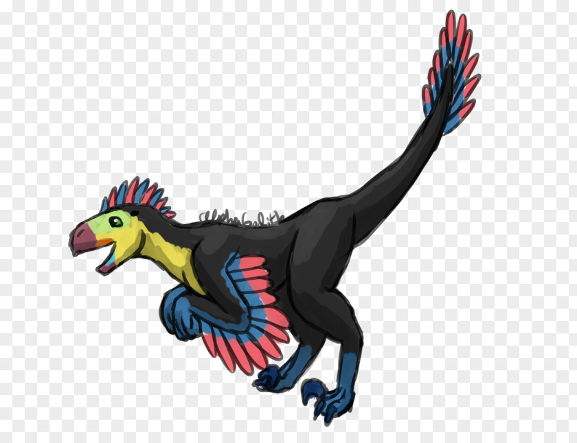 Feather Velociraptor Beak Cartoon PNG