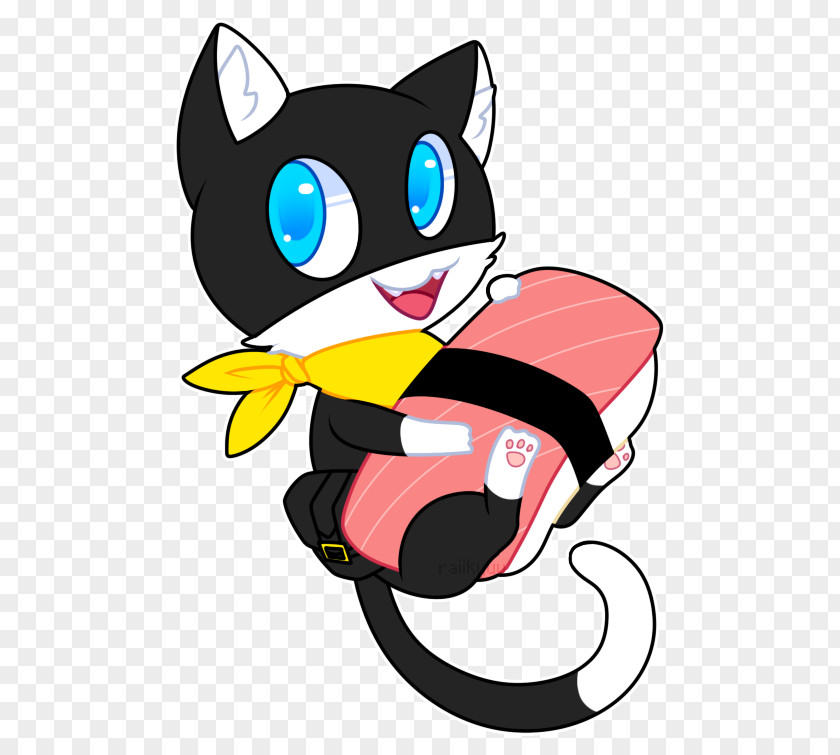 Kitten Whiskers Persona 5 Art Drawing PNG