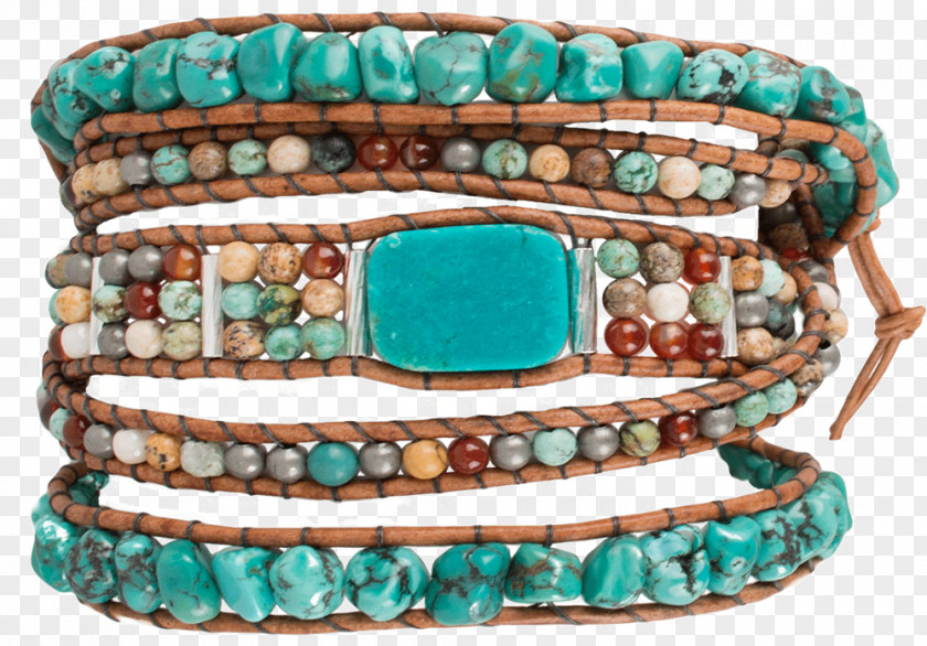 Year-end Wrap Material Turquoise Bracelet Bead PNG