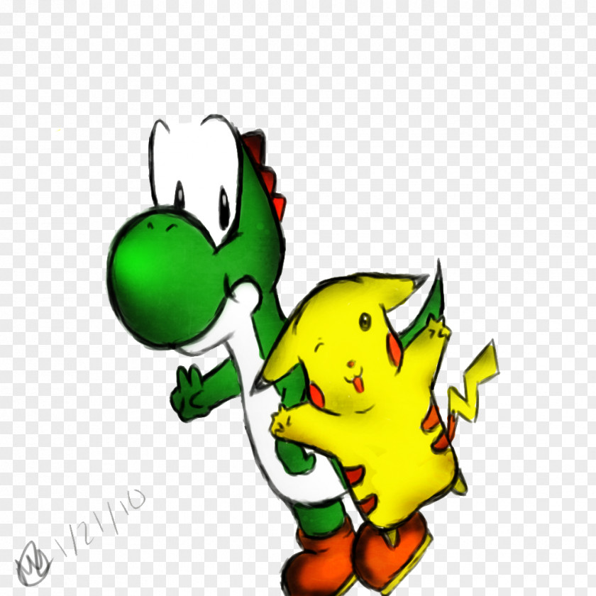 Yoshi Work Of Art Plant Character PNG