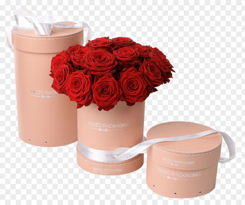 Box Garden Roses Packaging And Labeling Cardboard Paper PNG