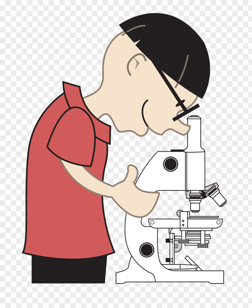 Microscope Science Scientist Laboratory Clip Art PNG